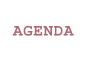 AGENDA